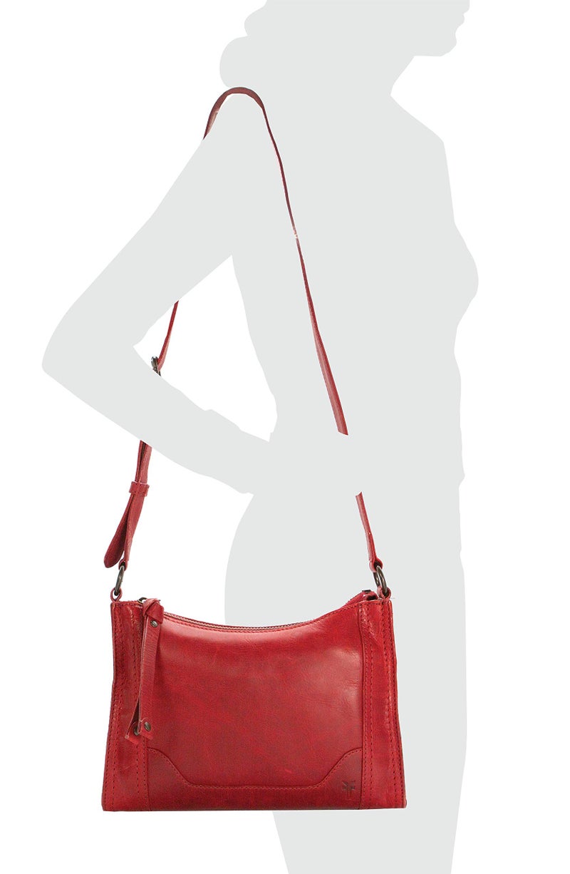 Frye Women's Melissa Zip Crossbody Bag, Stylish Handbag with Adjustable Strap & Pockets - Image 4